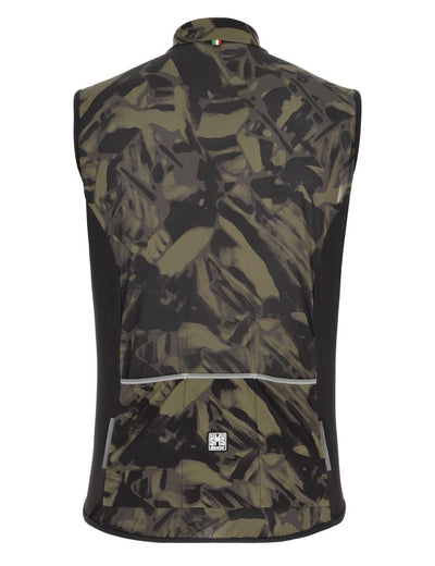 Santini Nebula Gravel Wind Vest Men's Windbreaker Vest 0M54275NEBULGRAV