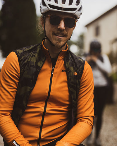 Santini Nebula Gravel Wind Vest Men's Windbreaker Vest 0M54275NEBULGRAV