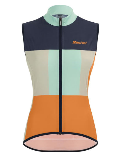 Santini Nebula Terranova Women's Windbreaker Vest 0M542L75TNOVA