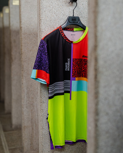 Santini PARIS ROUBAIX FORGER DES HEROES Erkek Teknik Spor Tişört RE499GLL22PRFDH