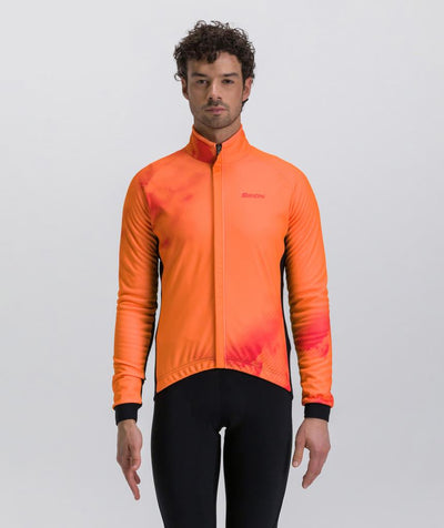 Santini PURE DYE Men's Winter Cycling Jacket 4W50375PUREDYE
