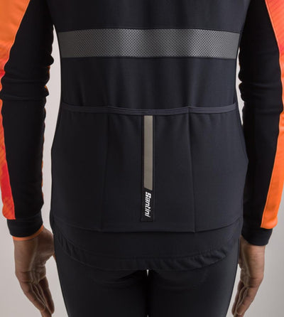 Santini PURE DYE Men's Winter Cycling Jacket 4W50375PUREDYE