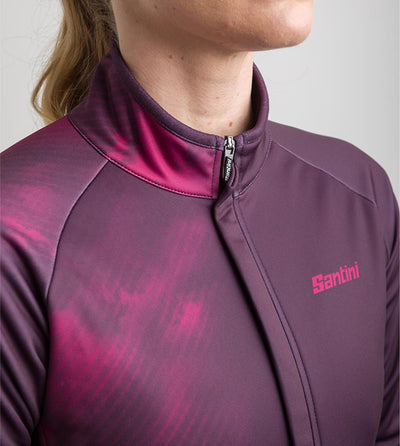 Santini PURE DYE Thermal Women's Cycling Jacket 4W503L75PUREDYE