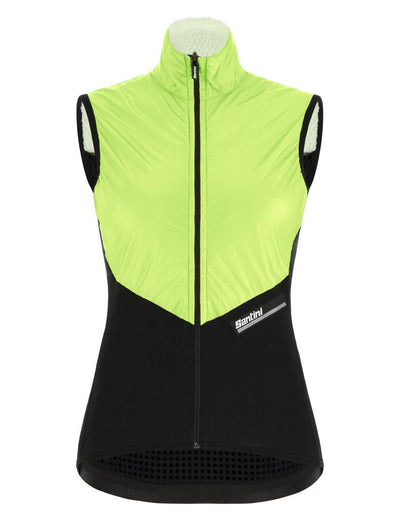 Santini Redux Stamina Wind Vest Kadın Su Geçirmez Rüzgarlık Yelek 1S545L75REDUXSTAM
