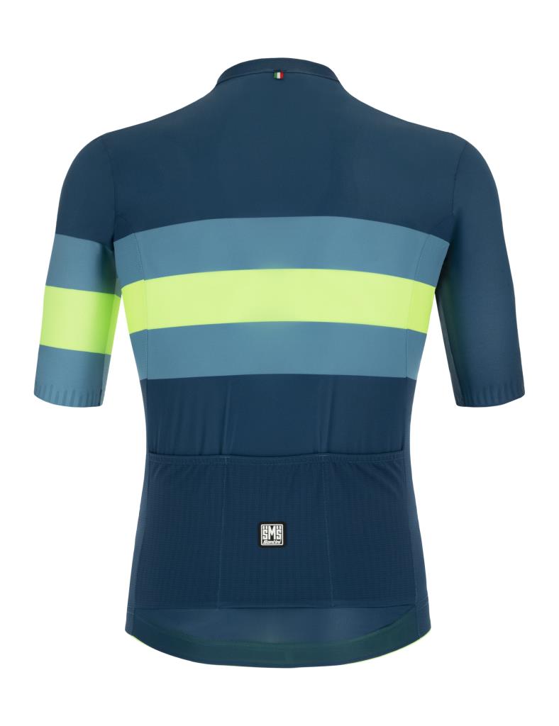 Santini Sleek Bengal Aero Racing Cycling Jersey Men's 2S94475CESLKBENG