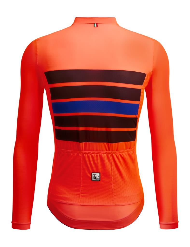 Santini SLEEK BENGAL Büyük Beden Erkek Uzun Kollu Yazlık Bisiklet Forması 3S215075ESLKBENG