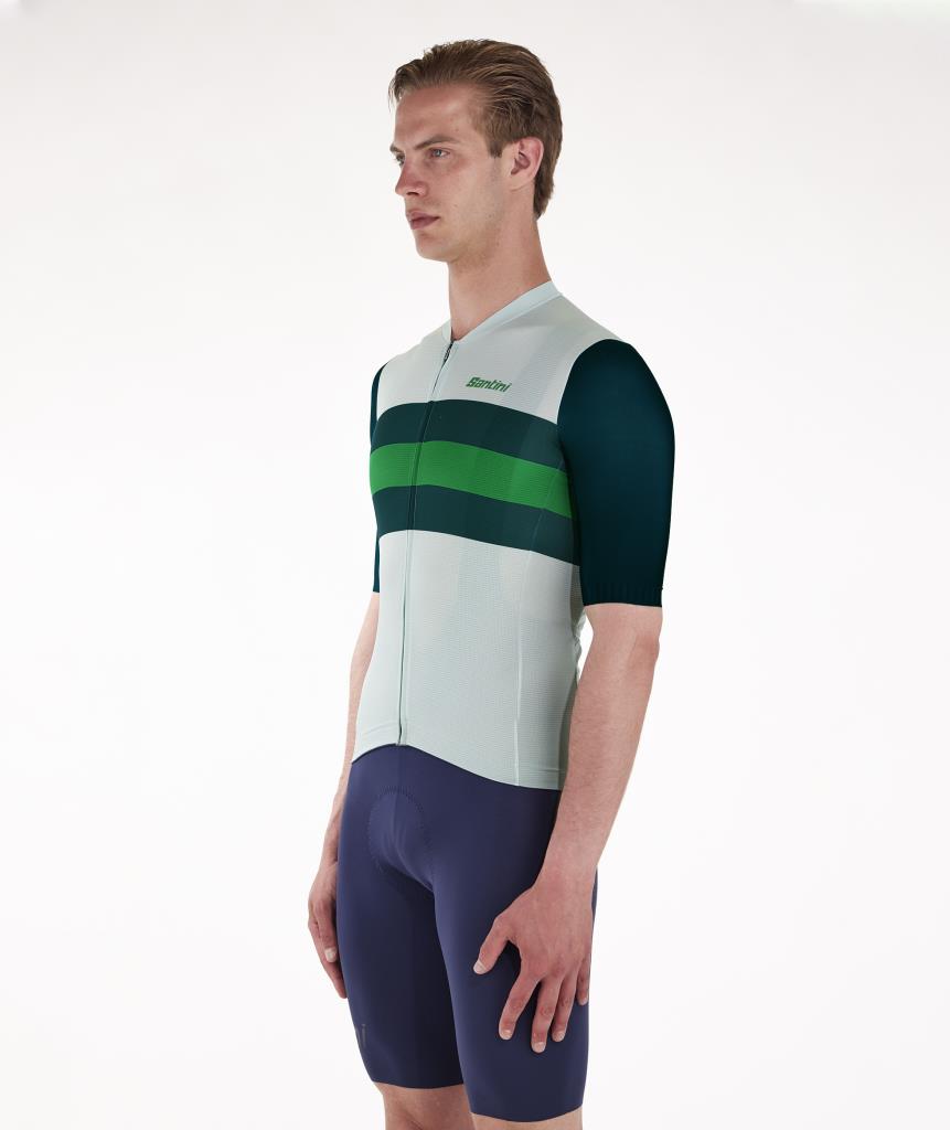 Santini Sleek Bengal Men's Cycling Jersey 4S94475CESLK4BEN