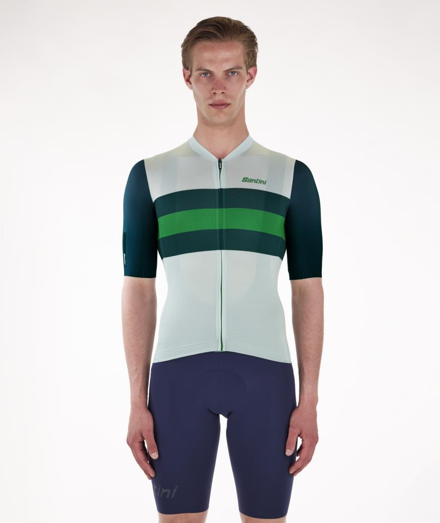 Santini Sleek Bengal Men's Cycling Jersey 4S94475CESLK4BEN