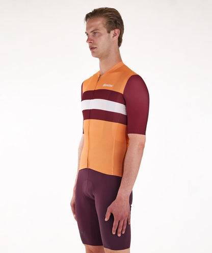 Santini Sleek Bengal Men's Cycling Jersey 4S94475CESLK4BEN