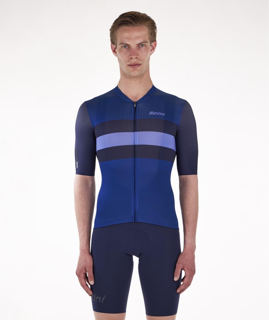 Santini Sleek Bengal Men's Cycling Jersey 4S94475CESLK4BEN