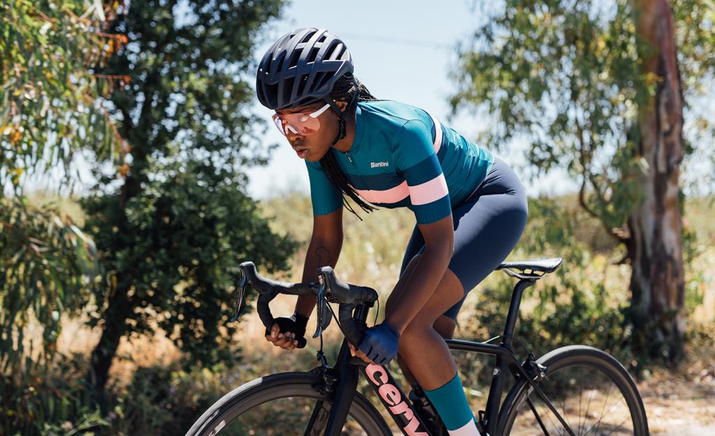 Santini Sleek Bengal Women's Cycling Jersey 3S940L75CESLKBENG