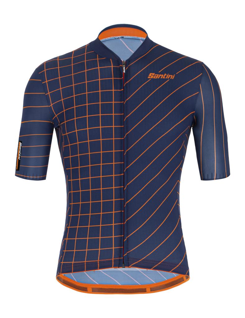 Santini Sleek Dynamo Men's Cycling Jersey 1S94475ESLKDINA