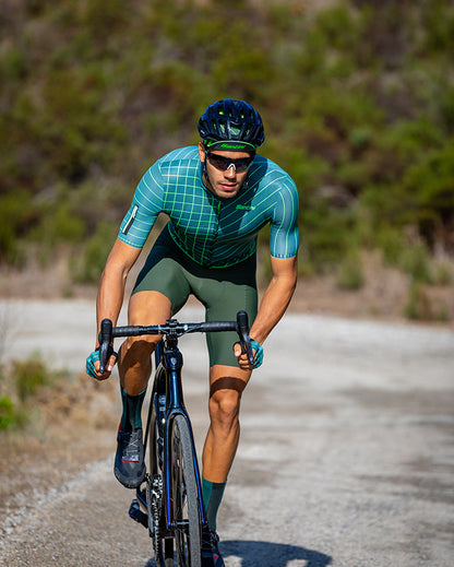 Santini Sleek Dynamo Men's Cycling Jersey 1S94475ESLKDINA