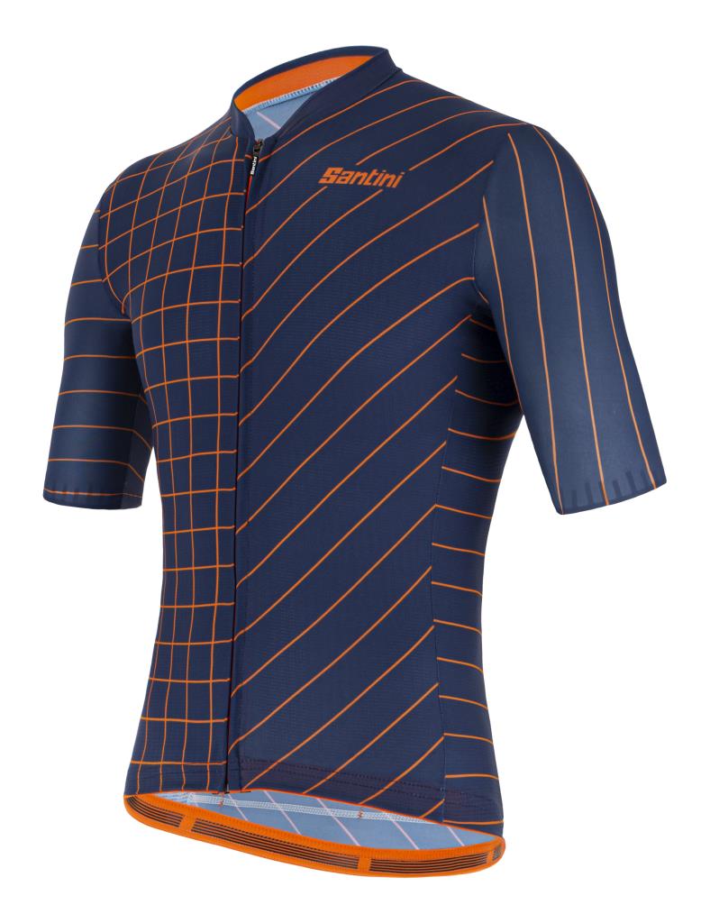 Santini Sleek Dynamo Men's Cycling Jersey 1S94475ESLKDINA