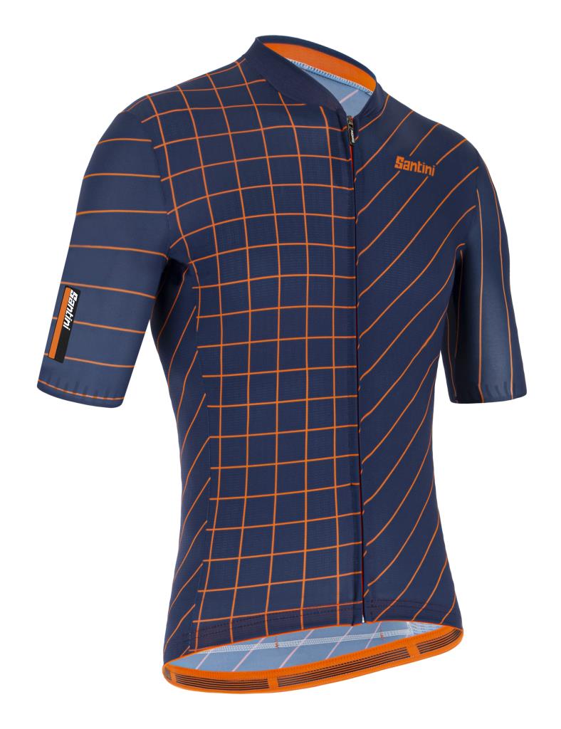 Santini Sleek Dynamo Men's Cycling Jersey 1S94475ESLKDINA