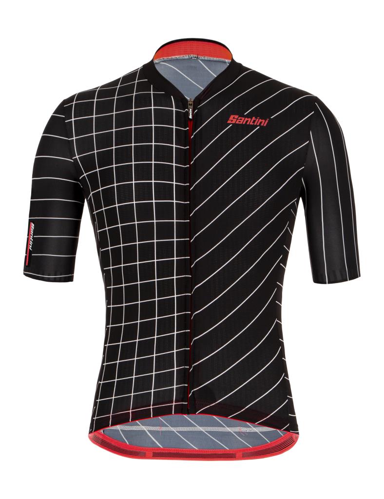 Santini Sleek Dynamo Men's Cycling Jersey 1S94475ESLKDINA