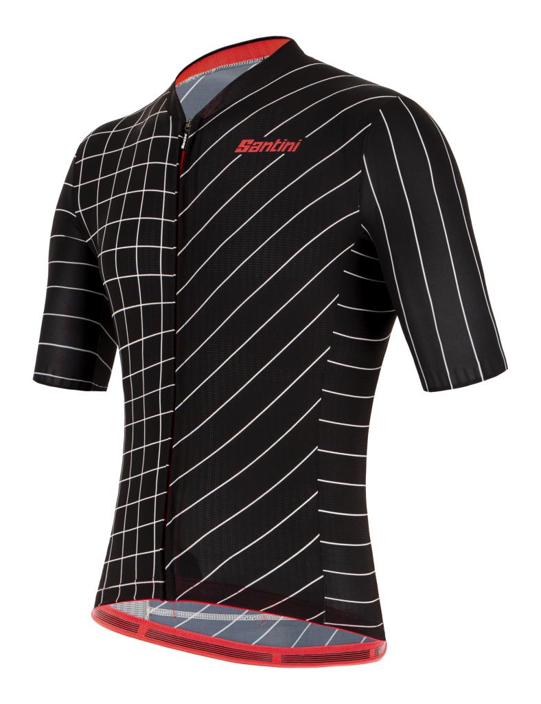 Santini Sleek Dynamo Men's Cycling Jersey 1S94475ESLKDINA