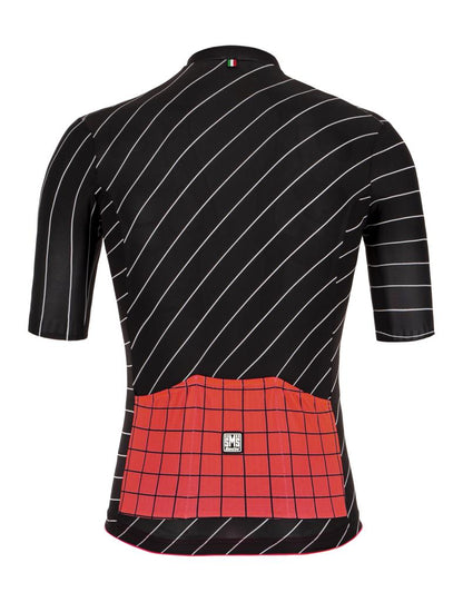 Santini Sleek Dynamo Men's Cycling Jersey 1S94475ESLKDINA
