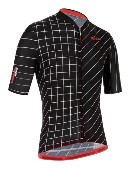 Santini Sleek Dynamo Men's Cycling Jersey 1S94475ESLKDINA