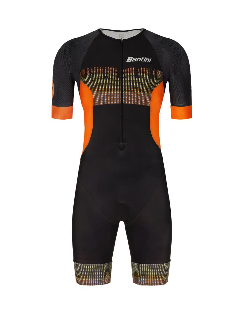Santini Sleek Men's Trisuit 9C777GTRSLK