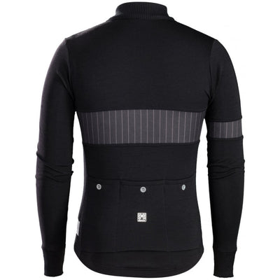 Santini Team Trek Segafredo Official Wool Heritage Erkek Kışlık Yün Bisiklet Forması Koleksiyonluk TC21507518TSICON