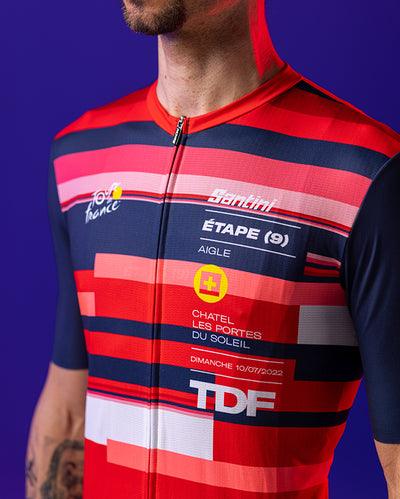 Santini Tour De France Aigle Cycling Jersey RE94075CAIGLE2TDF