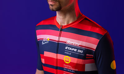Santini Tour De France Aigle Cycling Jersey RE94075CAIGLE2TDF