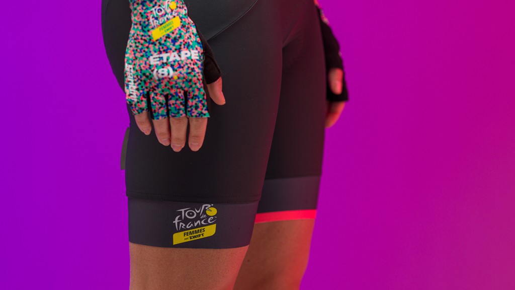 Santini Tour De France PLANCHE DES BELLES FILLES Special Edition Women's Cycling Tights RE1065GILFILLETDFF