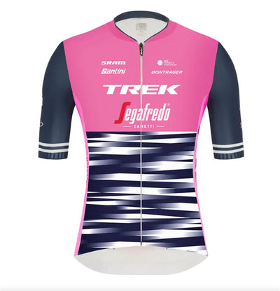 Santini Trek Segafredo Women's Short Sleeve Cycling Jersey Small RE942L75C20TW