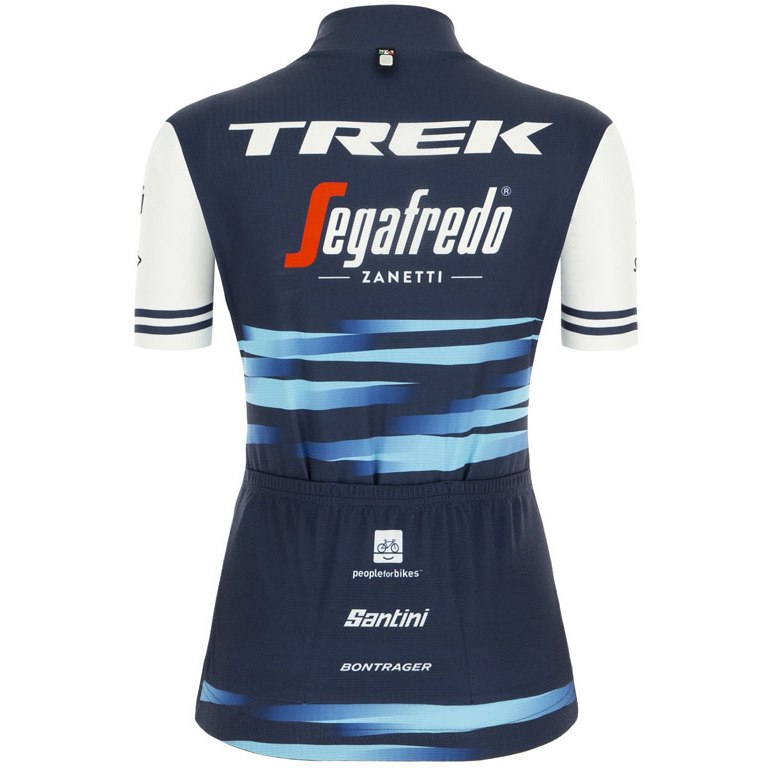 Женский топ с короткими рукавами Santini Trek Segafredo, маленький RE942L75C20TW