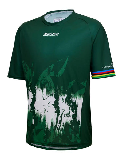 Футболка Santini UCI CYCLING WORLD CHAMPIONSHIPS Tech T-Shirt RE499GLLROCKY3WCG