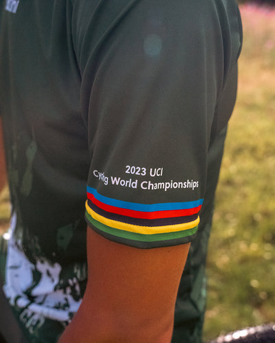 Футболка Santini UCI CYCLING WORLD CHAMPIONSHIPS Tech T-Shirt RE499GLLROCKY3WCG