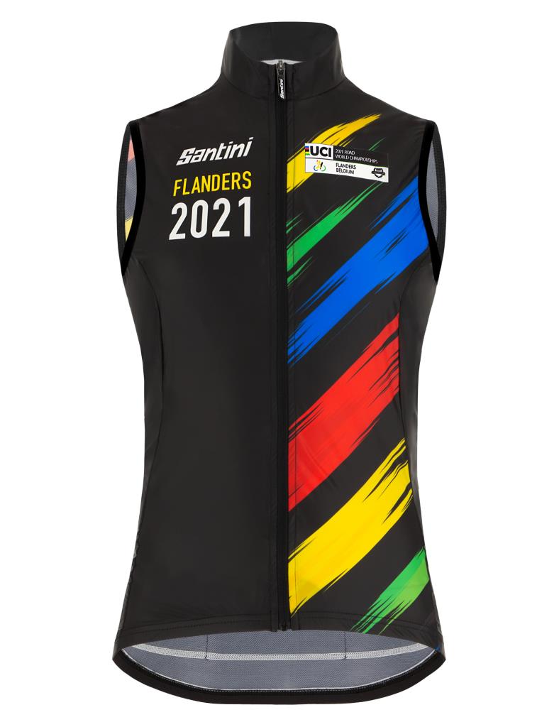 Ветровка унисекс Santini UCI FLANDERS 2021 EC54575SPLA