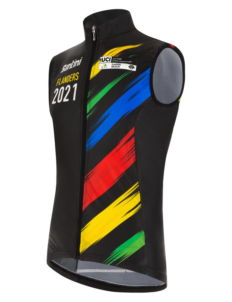 Ветровка унисекс Santini UCI FLANDERS 2021 EC54575SPLA
