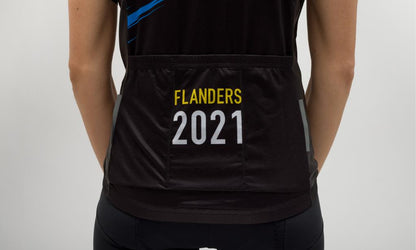 Santini UCI FLANDERS 2021 Unisex Rüzgarlık Yelek EC54575SPLA