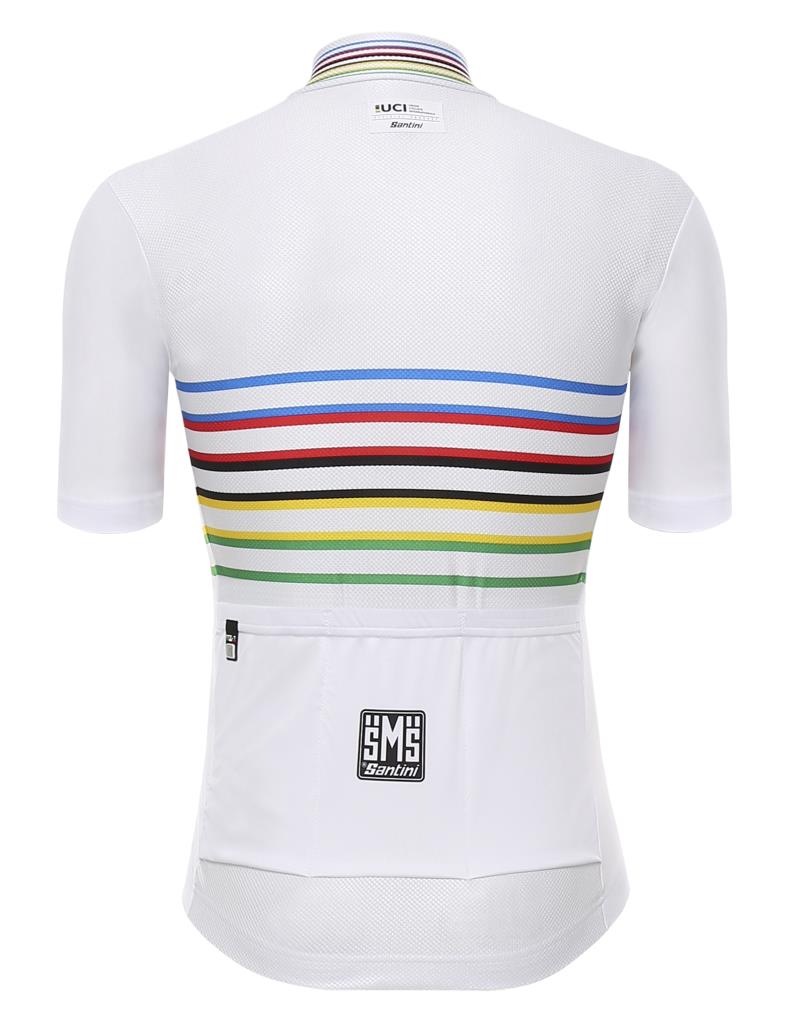 Santini UCI World Champion Master Men's Cycling Jersey RE94075CMASTR