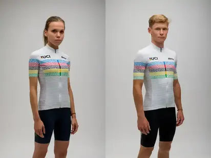 Santini UCI World Champion Master Men's Cycling Jersey RE94075CMASTR