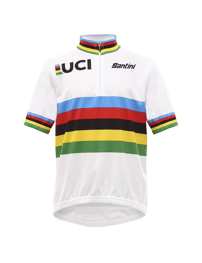 Santini UCI World Champion Özel Seri Çocuk Bisiklet Forması RE942B14WC