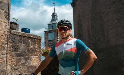 Велосипедная майка унисекс Santini UCI World Championship CloudScape, специальная серия RE94075CCLOUD3WCG