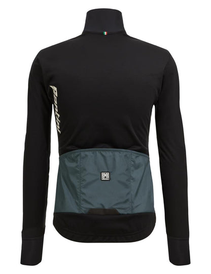 Santini VEGA ABSOLUTE Polartec Erkek Rüzgarlık Ceket 3W50775VEGAABST