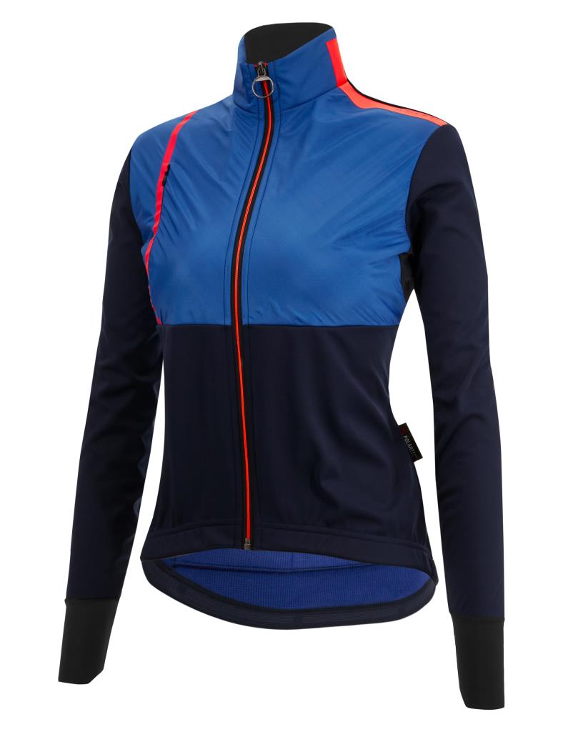 Santini VEGA ABSOLUTE Polartec Kadın Rüzgarlık Bisiklet Ceketi 3W51775VEGAABST