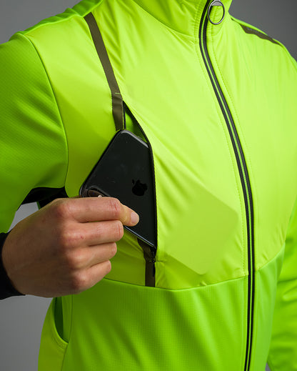 Santini VEGA ABSOLUTE Polartec Kadın Rüzgarlık Bisiklet Ceketi 3W51775VEGAABST