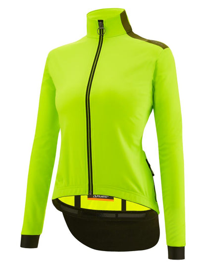 Santini VEGA MULTI With Hood Polartec Kadın Kışlık Bisiklet Ceketi 3W508L75VEGAMULT