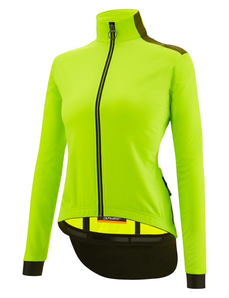 Santini VEGA MULTI With Hood Polartec Kadın Kışlık Bisiklet Ceketi 3W508L75VEGAMULT