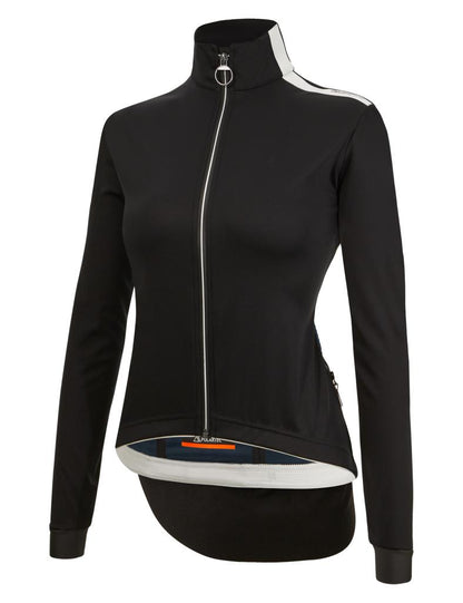 Santini VEGA MULTI With Hood Polartec Kadın Kışlık Bisiklet Ceketi 3W508L75VEGAMULT