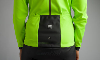 Santini VEGA MULTI With Hood Polartec Kadın Kışlık Bisiklet Ceketi 3W508L75VEGAMULT