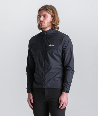 Santini VENTUS Windproof Pocket Foldable Men's Windbreaker Jacket 4M33375VENTU
