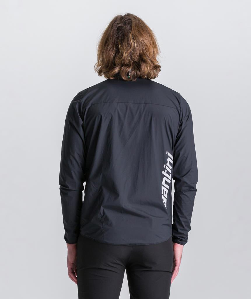 Santini VENTUS Windproof Pocket Foldable Men's Windbreaker Jacket 4M33375VENTU
