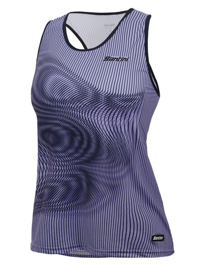 Santini VORTEX Kadın Büyük Beden Spor Üst 3S63GLLVRTX