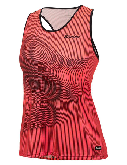 Santini VORTEX Kadın Büyük Beden Spor Üst 3S63GLLVRTX